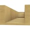 Ekena Millwork 6in. W x 4in. H x 24in. L Burlington Woodgrain TimberThane Rafter Tail, Primed Tan RFTUR06X04X24BURRCPR - alternate 5